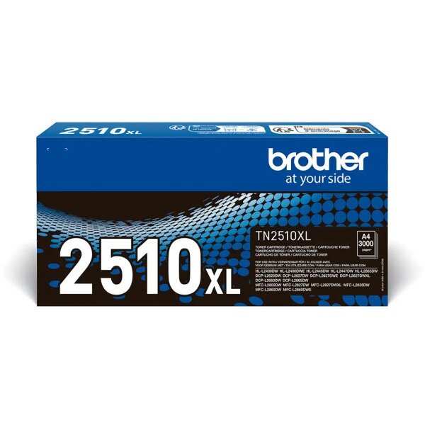 BROTHER Toner HY noir TN-2510XL HL-L2400/L-2445 3000 pages