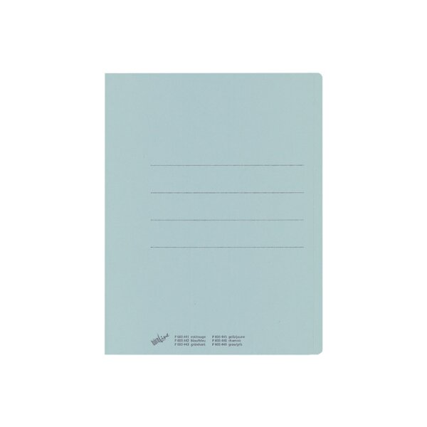 BÜROLINE Chemise Recycling A4 25040005PE1U bleu 240g/m2 100 pcs.