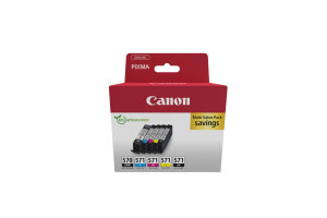 CANON Multipack Tinte PGBK/CMY/BK PGCL570/1 PIXMA MG5750...