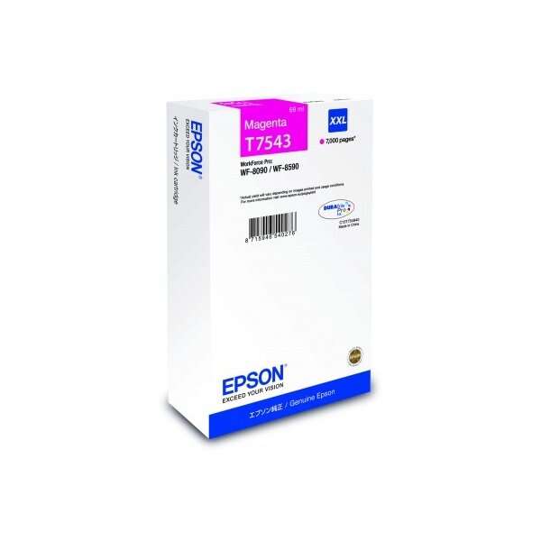EPSON Cart. dencre XXL magenta T75434N WF 8090/8590 7000 pages