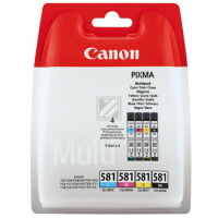 CANON Multipack Tinte BKCMY CLI-581BKCMY Pixma TR7550...