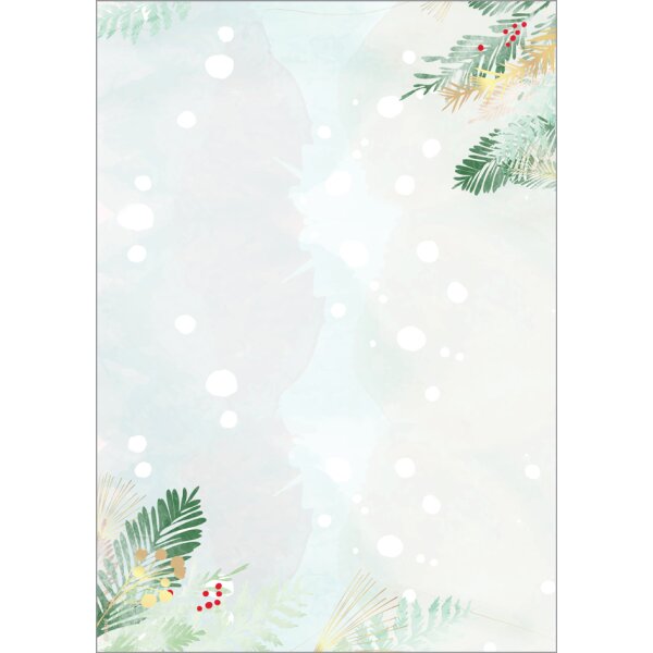 sigel Weihnachts-Motiv-Papier "Christmas Silence", A4