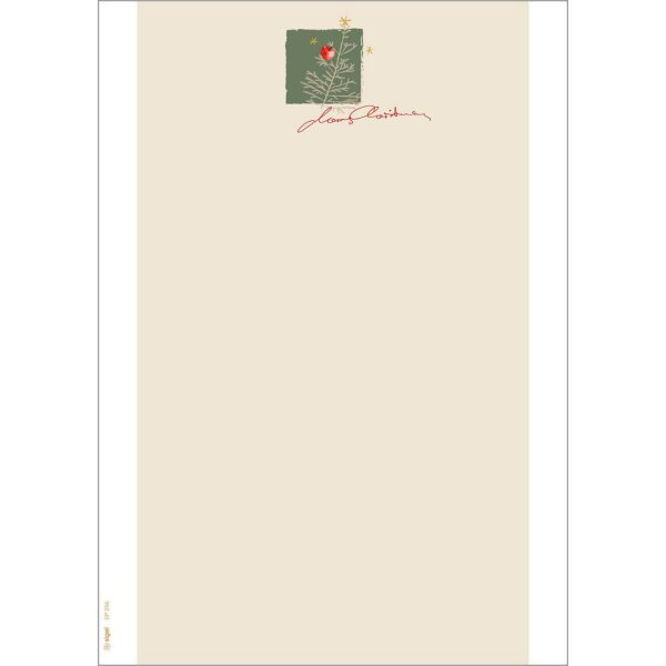 sigel Weihnachts-Motiv-Papier "Christmas Silence", A4