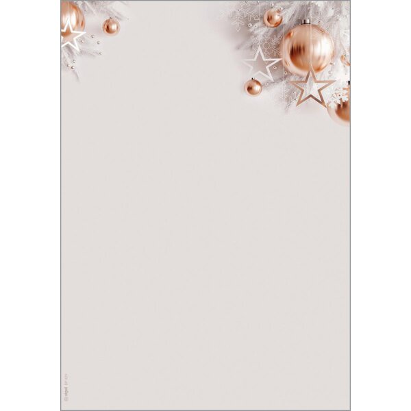 sigel Weihnachts-Motiv-Papier "Christmas Silence", A4