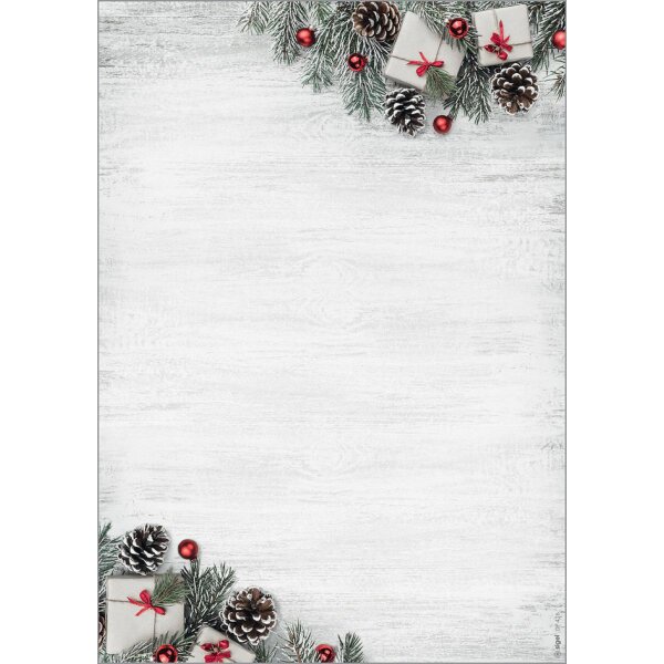 sigel Weihnachts-Motiv-Papier "Christmas Silence", A4