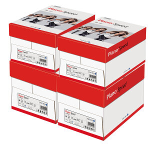 PLANO SPEED Universalpapier weiss A4 80g - 4 Kartons...