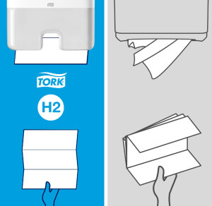 TORK Xpress Essuie-mains interfolié, 212 x 340 mm,...