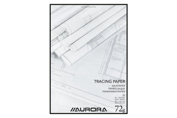 AURORA Transparentpapier A3 CA120 75g 20 Blatt