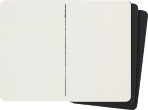MOLESKINE Notizheft Cahier, L A5, blanko, Karton, schwarz