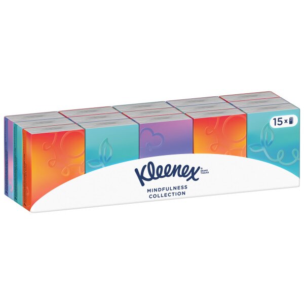 KLEENEX Mouchoirs collection mini 3518109 3 pils 15 pcs.