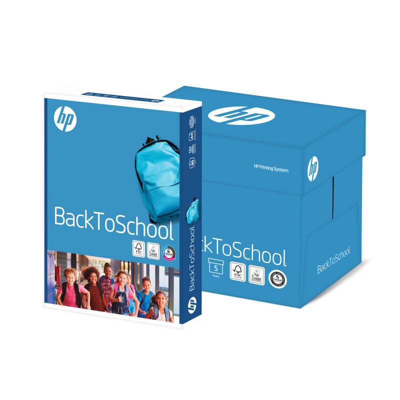 HP Back to School Businesspapier weiss A4 80g - 1 Palette (120000 Blatt)