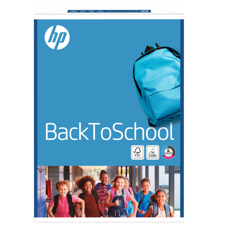 HP Back to School Businesspapier weiss A4 80g - 1 Palette (120000 Blatt)