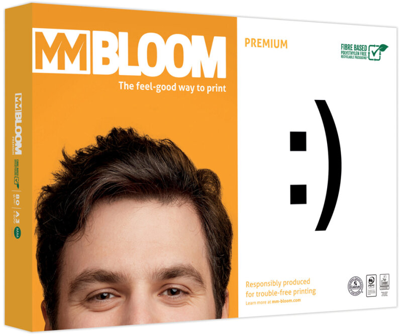 BLOOM Multifunktionspapier PREMIUM, A3, 80 g qm, weiss