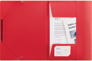 KOLMA Dossier de coll. Penda A4 11.067.04 opak rouge