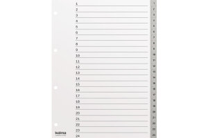 KOLMA Répertoires KolmaFlex A4 18.324.03 gris 1-24
