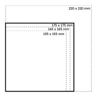 METTLER Enveloppe couleur 175 x 157 sans fenêtre...