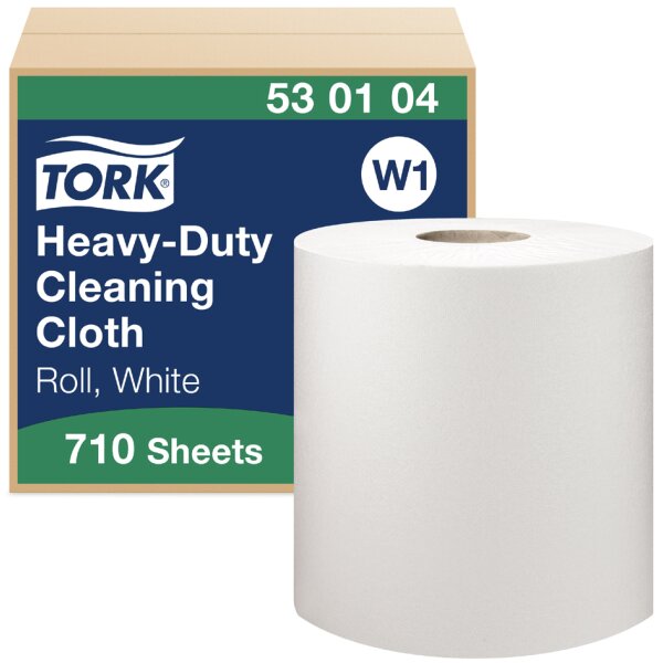 TORK Mehrzweck-Putzrolle, 1-lagig, weiss, 270 m - extra stark