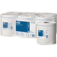 TORK Mehrzweck-Putzrolle, 2-lagig, weiss, 160 m