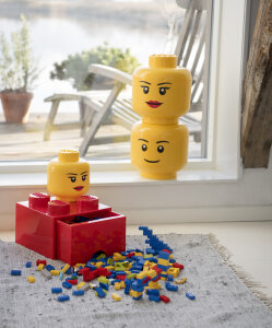 LEGO Mini-boîte en forme de tête STORAGE HEAD...