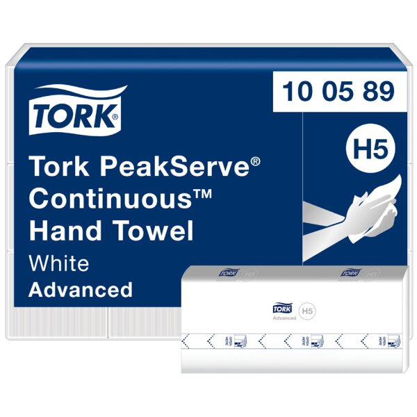 TORK PeakServe Endlos-Handtuchpapier, 201 x 225 mm, weiss