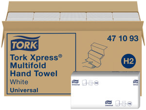TORK Xpress Essuie-mains interfolié, 213 x 234,...
