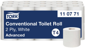 TORK Papier toilette, 2 couches, grand paquet, blanc
