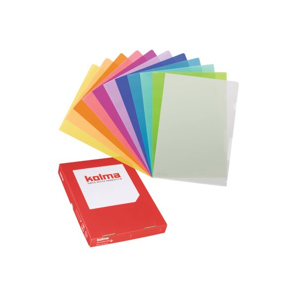 KOLMA Dossier Superstrong A4 59.434.04 rouge 100 pi&egrave;ces
