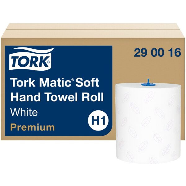 TORK Matic Handtuchrolle, 2-lagig, weiss, 100 m
