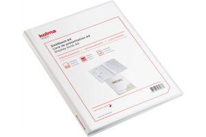 KOLMA Sichtbuch Vario A4 03.744.16 weiss 20 Taschen