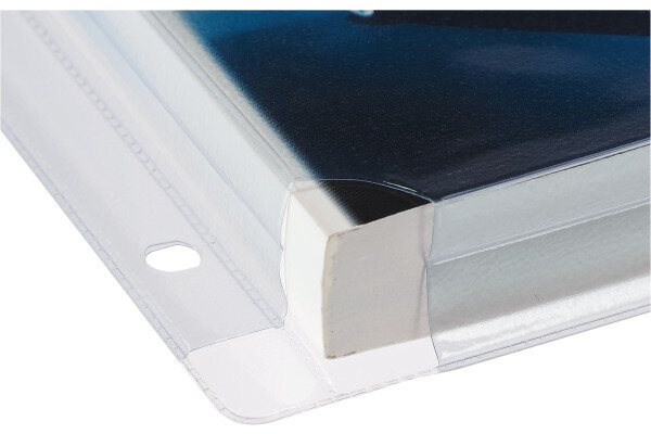 KOLMA Poches PP ExtraS. demi-form.A4 56.624.20 transp., 20mm, Voluma 5 pcs.