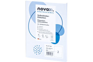 NOVOOO Etiquette 210x148mm 67158 blanc 200 pièces