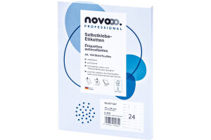 NOVOOO Etiquette 70x35mm 67147 blanc 2400 pièces