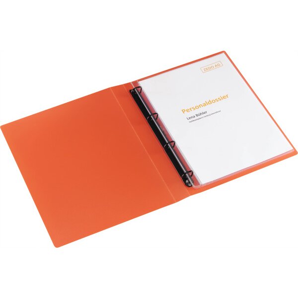KOLMA Ringbuch Easy 3cm 02.802.04 4 Ringe rot A4
