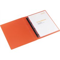 KOLMA Classeur anneaux Easy 3cm 02.802.04 4 anneaux rouge A4