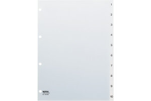 KOLMA Register Vista A4 21.114.00 transparent 1-10