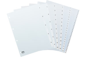 KOLMA Register Vista A4 21.114.00 transparent 1-10