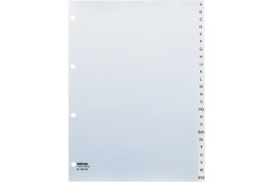 KOLMA Register Vista A4 21.244.00 transparent A-Z 24-teilig