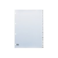 KOLMA Register Vista A4 21.244.00 transparent A-Z 24-teilig