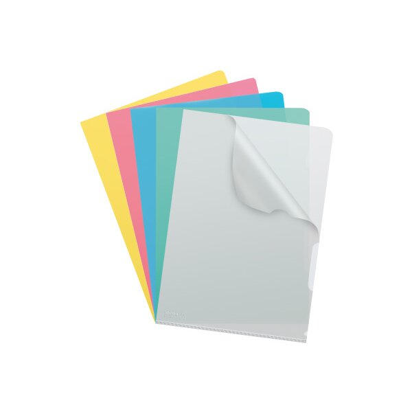 KOLMA Sichtmappen Superstrong A4 59.646.19 assortiert glatt 10 St&uuml;ck