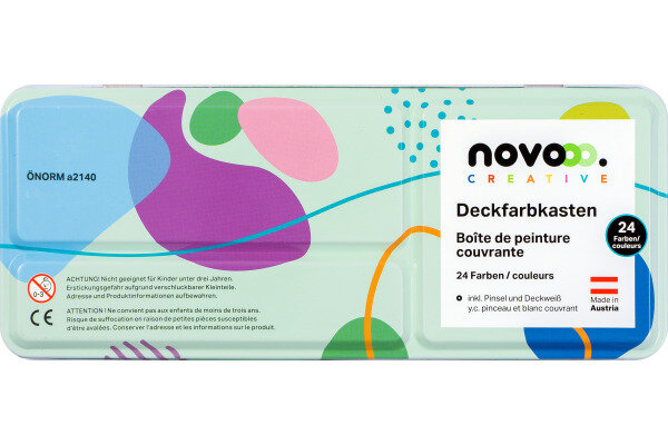 NOVOOO Bo&icirc;te des couleurs 93933-0009 24 couleurs