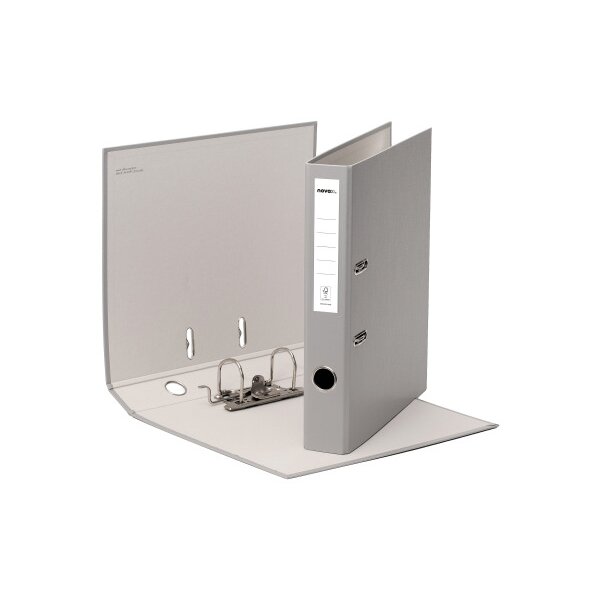 NOVOOO Pro Ordner 4cm 10349425NO1U grau A4 10 Stück
