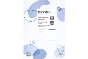 NOVOOO Enveloppe molleton Gr.7 17G-BI-S0F10 10 blanc,...