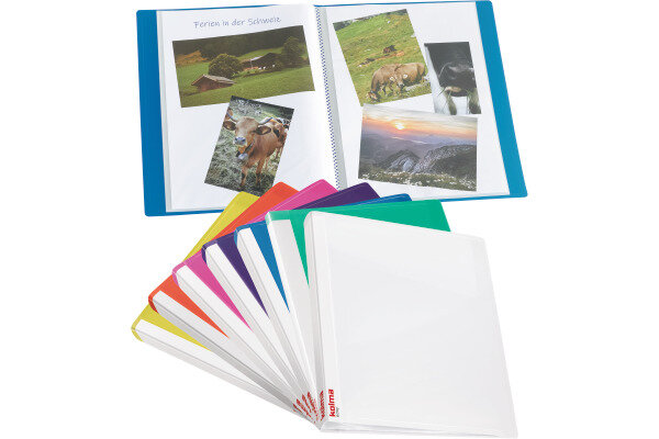 KOLMA Sichtbuch Easy A4 03.751.00 transparent 10 Taschen