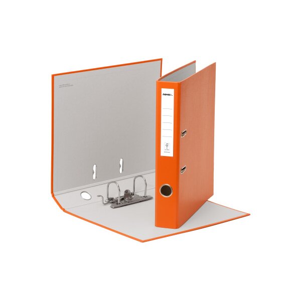 NOVOOO Pro Classeur 4cm 10349435NO1U orange A4 10 pi&egrave;ces