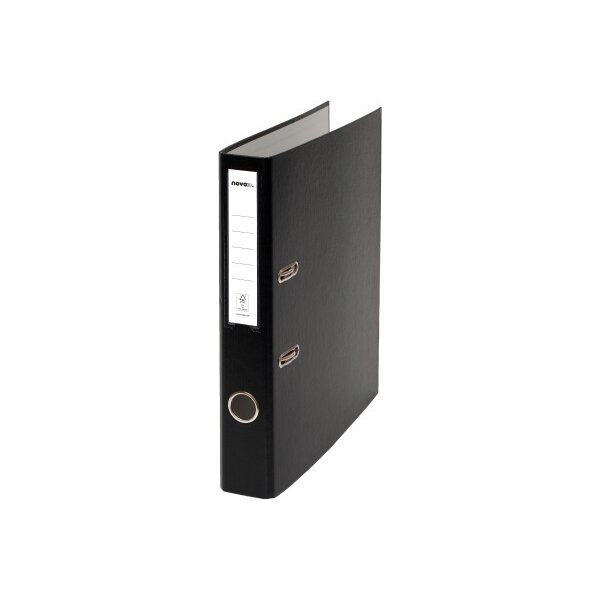 NOVOOO Pro Classeur 4cm 10349402NO1U noir A4 10 pièces