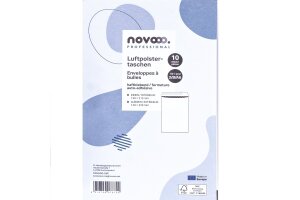 NOVOOO Enveloppe molleton Gr.2 E-1712144 blanc, 140x225mm...