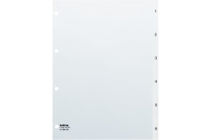 KOLMA Répertoires Vista A4 21.564.00 transparent 1-6
