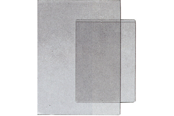 B&Uuml;ROLINE Pochette badge A5 622011 transparent, lisse