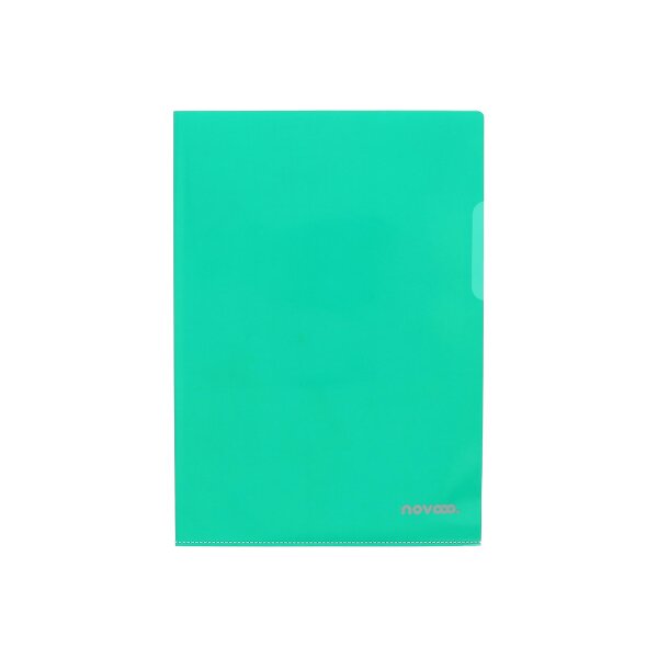 NOVOOO Pro Sichtmappen 120my A4 400197760 grün genarbt 100 Stück
