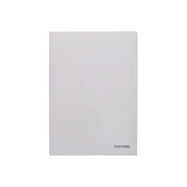 NOVOOO Pro Sichtmappen 120my A4 400197756 transparent genarbt 100 Stück